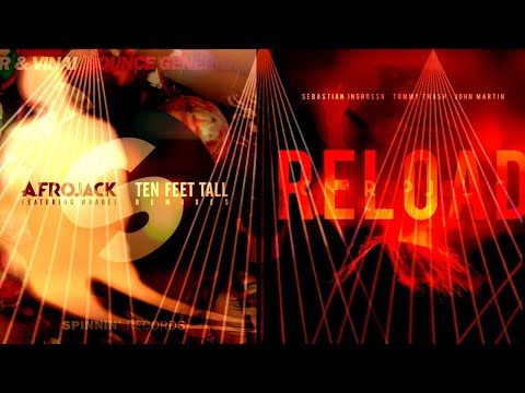 Ten Feet Tall vs Bounce Generation vs If I Lose Myself vs Reload (Afrojack Ultra Miami 2024 Mashup)