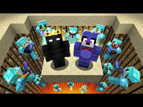 2 Trappers VS 20 Minecraft Pros