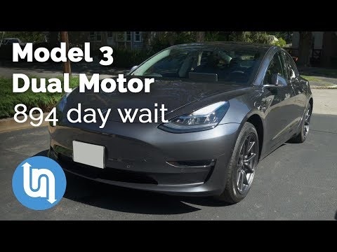 Tesla Model 3 Dual Motor Delivery Problems And Initial Thoughts Video