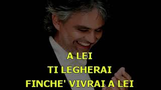Nel cuore lei. ANDREA BOCELLI &amp; EROS RAMAZZOTTI