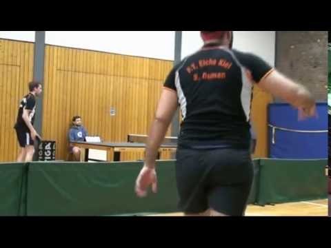 Rensdburger TSV vs FT Eiche 2 Heinrich vs Böttcher 3:1