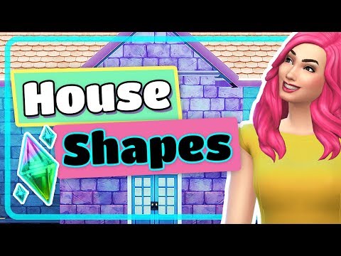 The Sims 4 Creating Unique House Shapes Building Tutorial