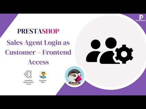 Sales Agent Login as Customer – Frontend Access | PrestaShop Modules