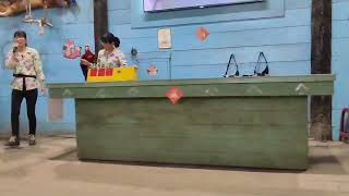 鸚鵡表演～5-3=？