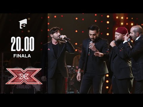 Super 4 au avut un moment inedit cântând piesa „Vivo per lei” | Finala | X Factor 2020