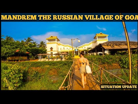 Mandrem The Russian Village Of Goa | Mandrem Beach | Goa Latest Vlog | Goa Beach | Goa Trip Plan