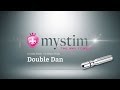 Металеве ділдо Mystim Double Dan для електростимулятора, діаметр 2,5 см