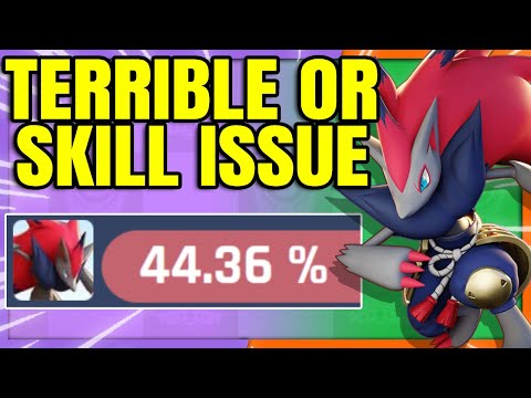 SHOCKING WIN RATE is ZOROARK really this bad?! | Pokemon Unite