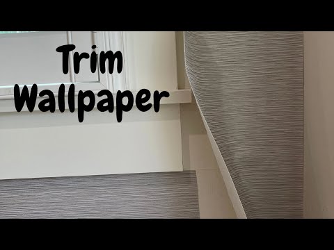 Trim Wallpaper Around Window Trim - Spencer Colgan