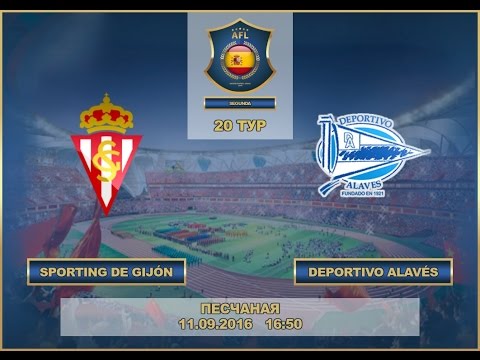 AFL. Spain. Segunda. 20 tour. Sporting - Deportivo