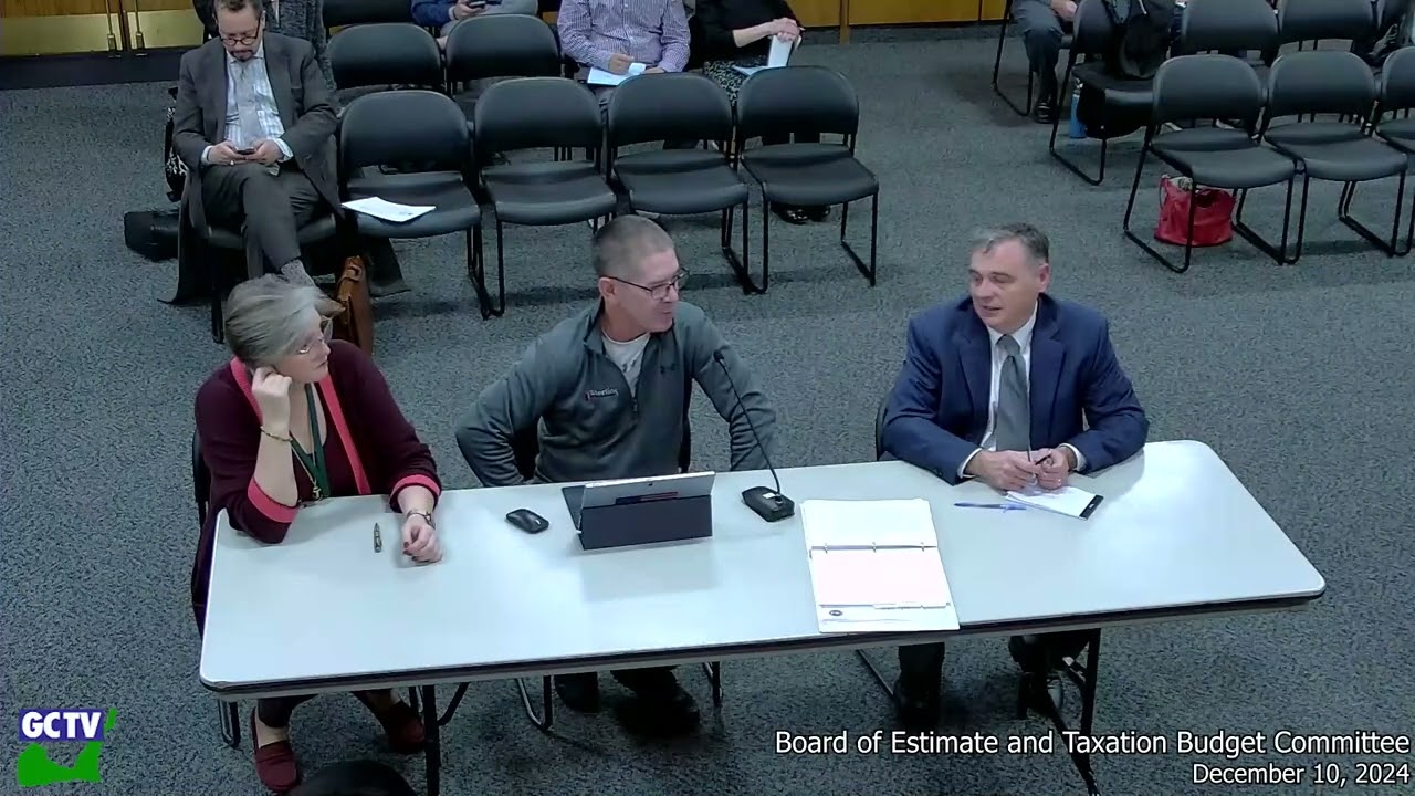 BET Budget Committee, December 10, 2024