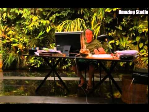 Vertical Wall Garden Im Büro von Patrick Blanc