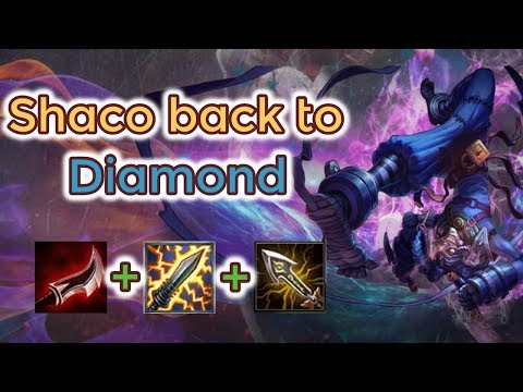 Shaco Jungle Infinity Edge Rush / Platin 1 Ranked [League of Legends] Full Gameplay - Infernal Shaco