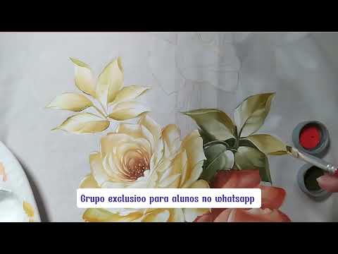 CLUBE PINTANDO COM ROBERTA MOREIRA - CURSO DE PINTURA EM TECIDO COM ROBERTA MOREIRA