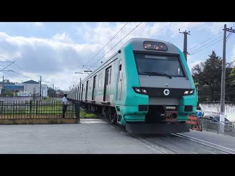 ViaMobilidade | Frota A (A05) chegando na estação Santa Rita na extensão da linha 8 Diamante 
