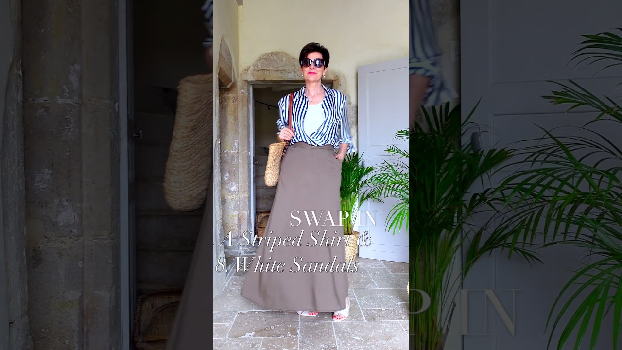 An Affordable Summer Capsule Wardrobe (all links in my long format YT video)