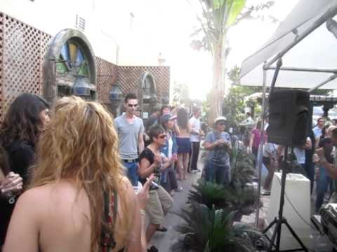 dj NIMBUS @ South Beach Plaza - WMC 2011