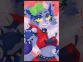 Foxy X Roxy FNaF Edit By Me Shorts Foxy Roxy Capcutedit