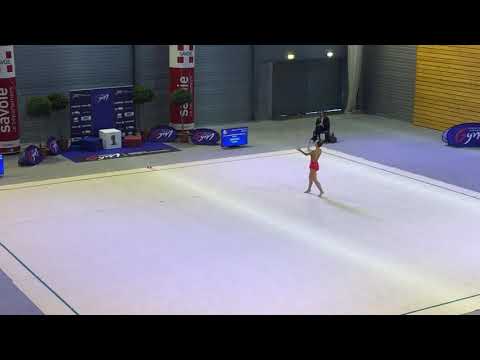 Anna Salaun massues - Nat B 16-17 ans - France Chambéry 2019