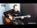 Epiphone EJ-200ce Acoustic Guitar Demo 