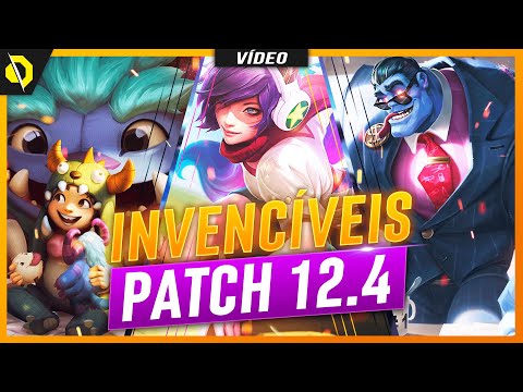TIER LIST PATCH 12.4 - os MELHORES para SUBIR de ELO - LOL