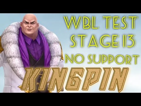 [MFF] KINGPIN WBL 13 TEST | NO SUPPORT | CTP RAGE