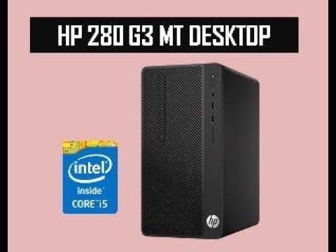 HP 280 G3 Microtower Desktop Computer, 18.5 inches, Core i3