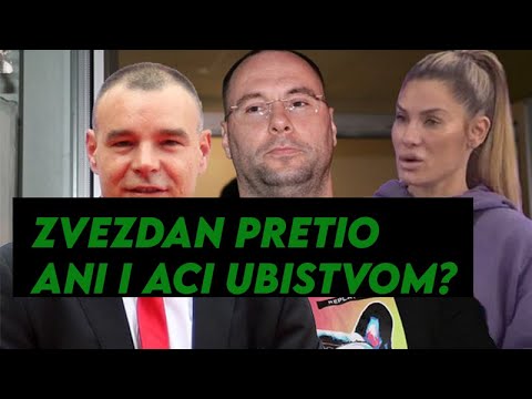ZVEZDAN SLAVNIC PRETIO ANI I ACI UBISTVOM? UZAS