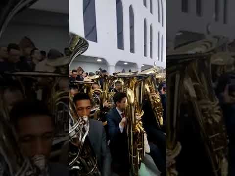 Ensaio Cabreúva-SP 24.04.22 , Hino 228 CCB." Ir Leandro de Tubarao SC cantando junto com a orquestra