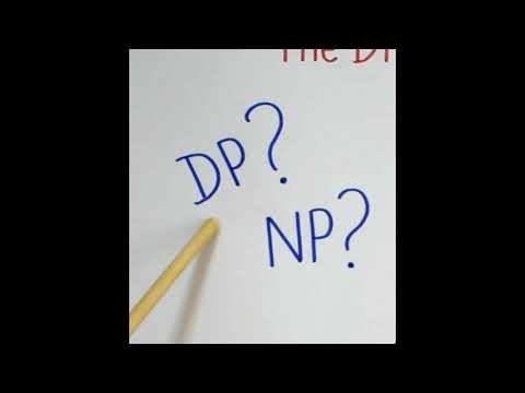 The DP Hypothesis: a sneak peek!