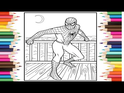 Spiderman  Coloring Pages/Superhero Coloring Pages/Jim Yosef -  Destiny [NCS Release]