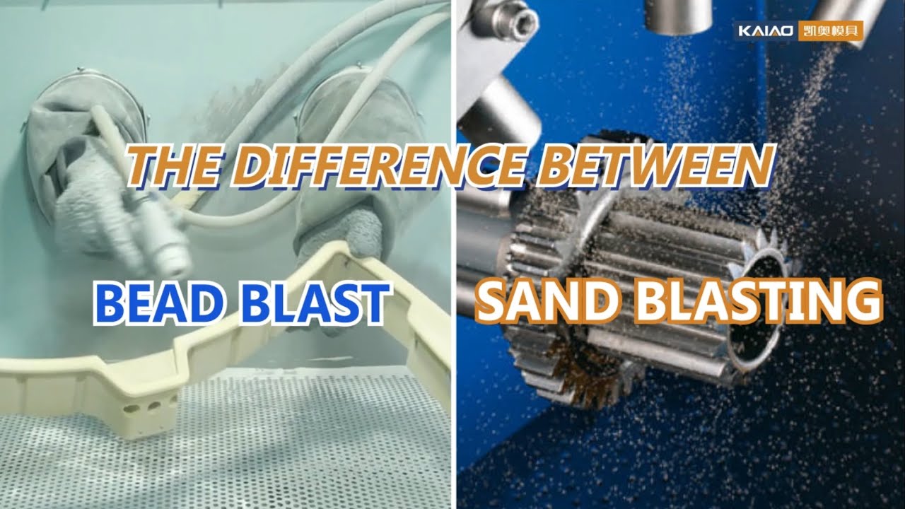The difference between bead blast and sand blasting