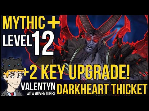 Warcraft Mythic Plus 12 - Darkheart Thicket +2 KEY UPGRADE