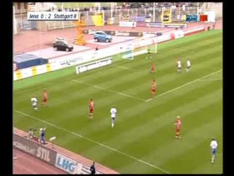 6.Spieltag 3.Liga Saison 08/09 FC Carl Zeiss Jena - VfB Stuttgart II Teil 1