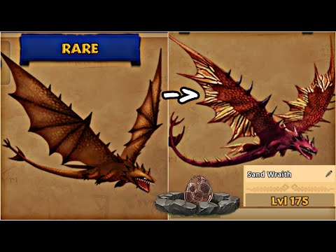 SAND WRAITH MAX LEVEL 175 TITAN MODE - Dragons: Rise of Berk