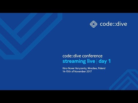 code::dive 2017 live stream, day 1, stage 1