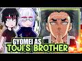 Jujutsu Kaisen Reacting To GYOMEI AS TOJI S BROTHER Bielly Inagaki