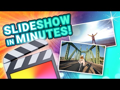 How to make a Slideshow in Final Cut Pro
