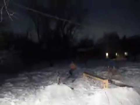 CBF Backyard Snowboard Park