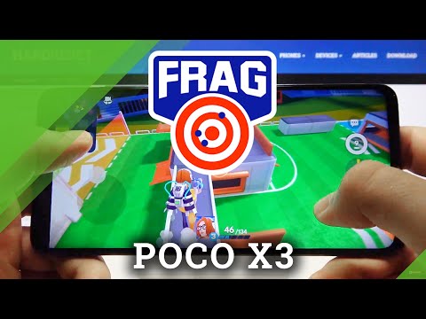 FRAG Por Shooter on POCO X3 - Test Game