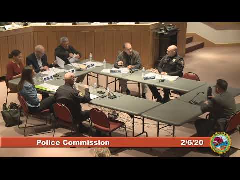 Police Commission Candidate Interviews 2.6.2020