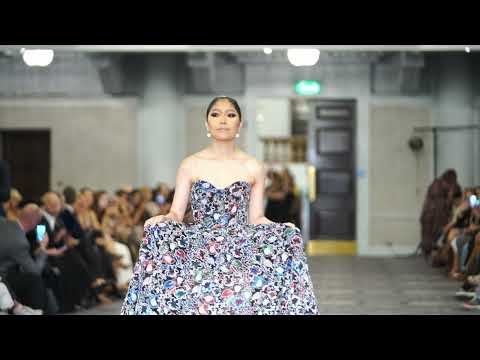 Silk Road Fashion show at London Fashion Week model  10