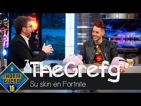 TheGrefg explica a Pablo Motos cómo se creó su skin en Fortnite - El Hormiguero