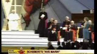 Kelly Clarkson - Ave Maria for The Pope - 2008-04-19