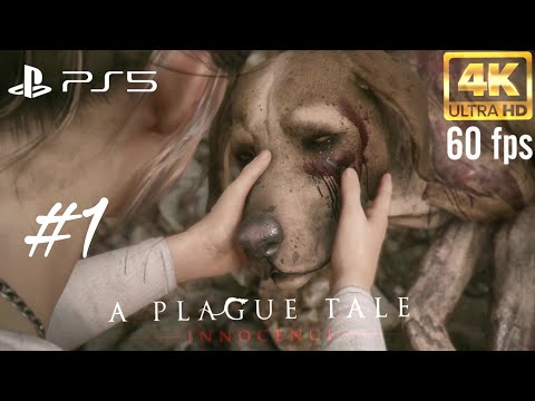 A Plague Tale: Innocence - PS5 Gameplay Walkthrough Part 1 (4K 60FPS}