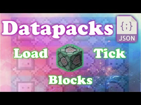 Insane Minecraft 1.13/14 Data - Block Families, Load & Tick Functions!