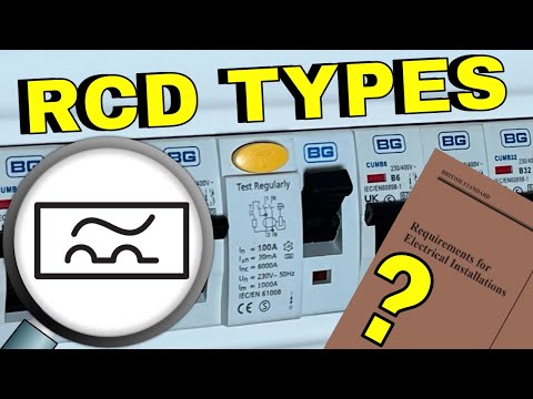Can you still use TYPE AC residual current devices? (RCD)