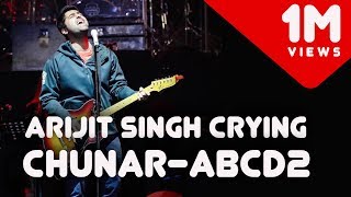 Arijit Singh Crying | Chunar (Live) | ABCD2 | D Y Patil | Navi mumbai