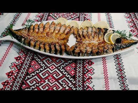 Rețetă simplă de macrou la cuptor.Pește la cuptor!