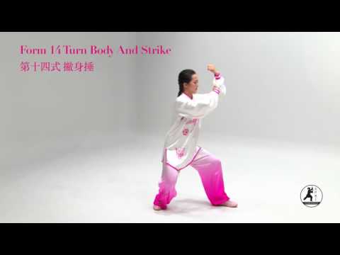 32 Form Tai Chi Demonstration  Master Amin Wu 吳阿敏新版32式太極拳DVD